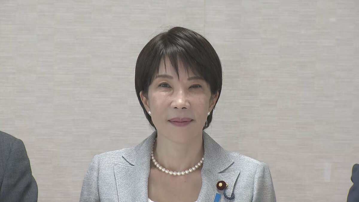 高市総理「政策を強力に実現するため人事行う」 16日に自民党役員人事、17日に内閣改造の方針を党幹部に伝達