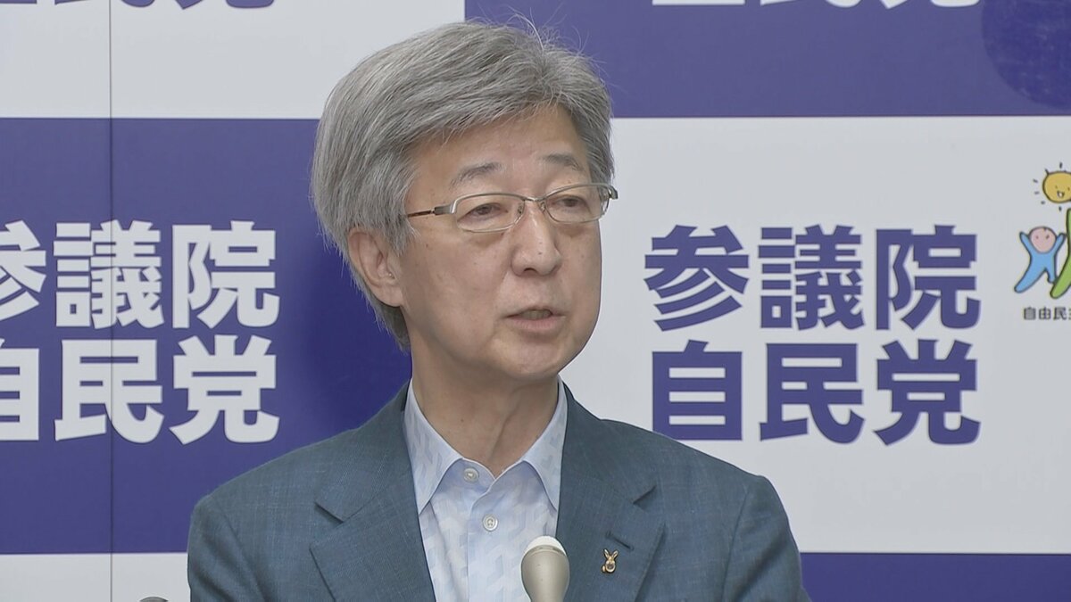 自民・石井参院幹事長交代へ 松山参院会長が伝達