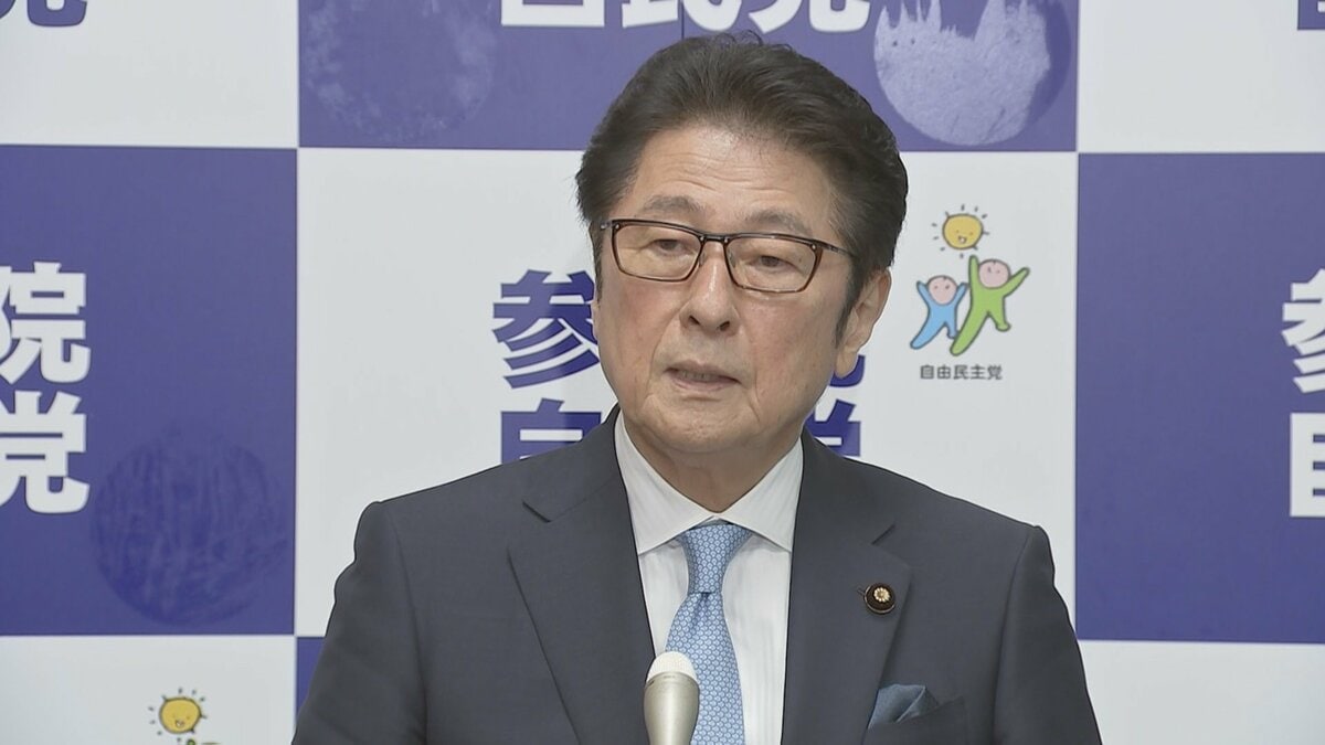 「外からの声は全くない」松山参院会長が幹事長人事巡り「参院の独自性」を強調