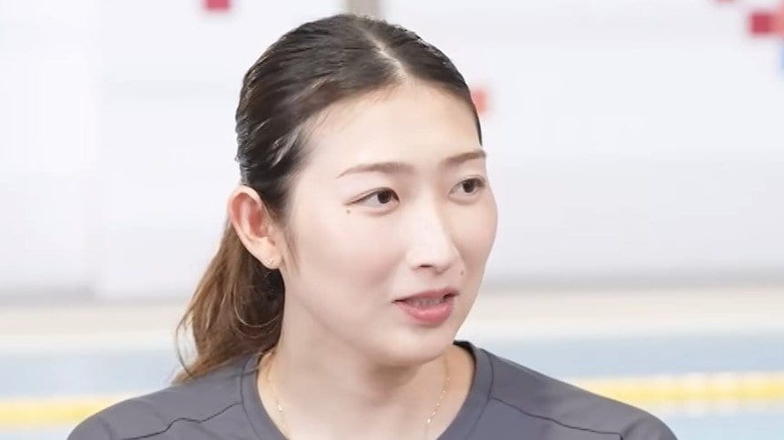 池江璃花子「メダルはしっかり手の届く範囲にある」試合会場で初の公開練習 100mバタフライで56秒台狙う【アジア大会】