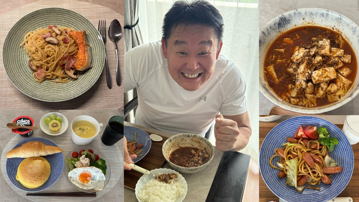 【 花田虎上 】 「今日は食べることばかりでした」1日3回の食卓ショット連投 「塩パン」から帰宅15分で完成の妻手作りパスタまでファン絶賛