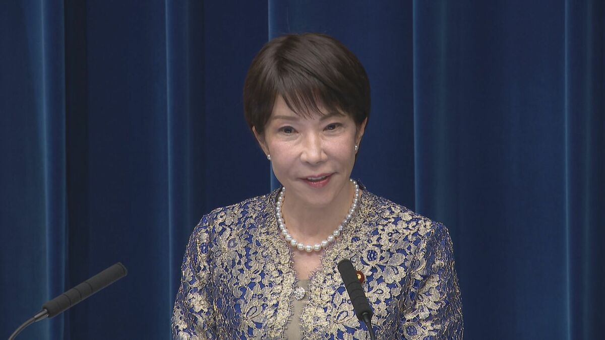 高市総理 総裁選で争った3人の大臣の留任は「第1希望の役職であることを確認したうえで人事を行った」
