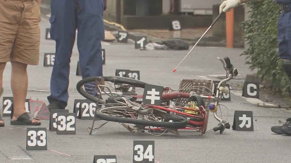 埼玉・新座でベトナム国籍の男性死亡　死亡ひき逃げ事件として捜査　後輪が大きく破損した自転車