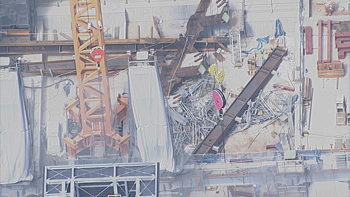 【速報】現場監督ら2人を業務上過失致死傷の疑いで書類送検　2023年東京・八重洲ビル建設現場鉄骨落下2人死亡3人重傷事故 「支保工」の強度計算を誤ったか