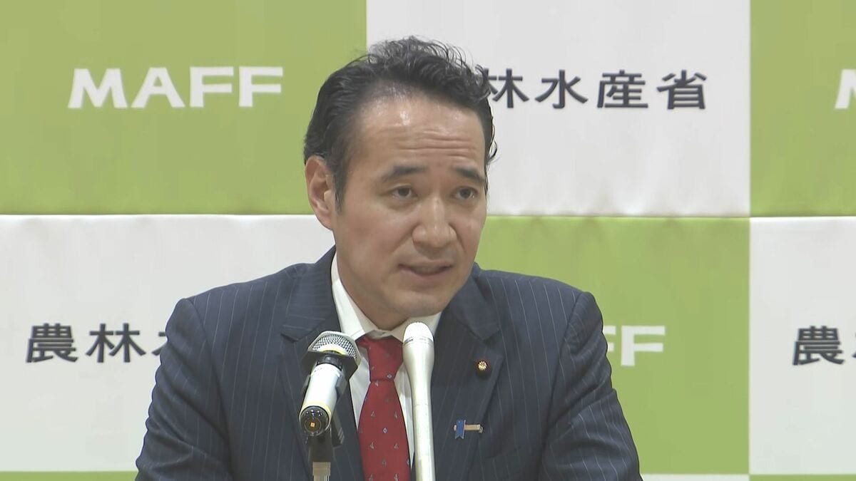 簗農水大臣 コメ政策は「需要に応じた生産を徹底していただく」 不記載議員として初入閣「過去2回選挙を経てこういう立場をいただいている」