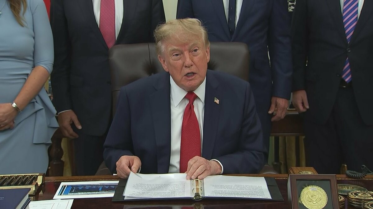 トランプ大統領 デンマーク自治領のグリーンランドめぐり「安全保障の統制権得る」 新たな合意締結と表明