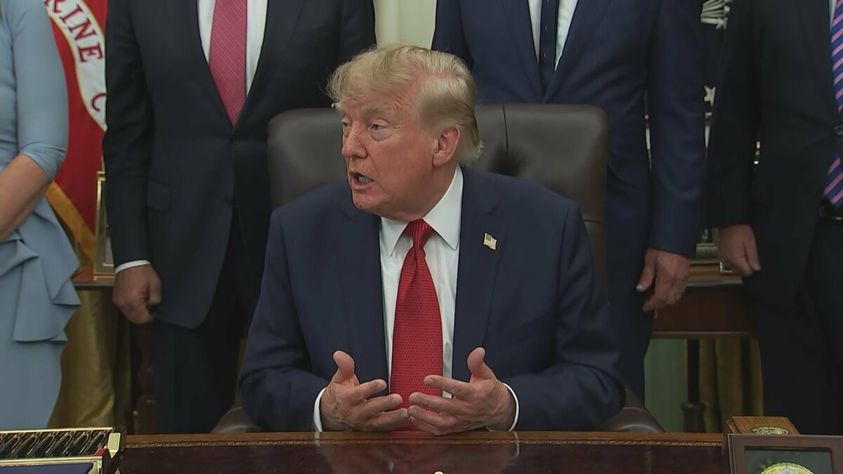 トランプ大統領 ロシア制裁法案に署名 ウクライナ侵攻の資金源を断つ狙い 中国やインドに圧力