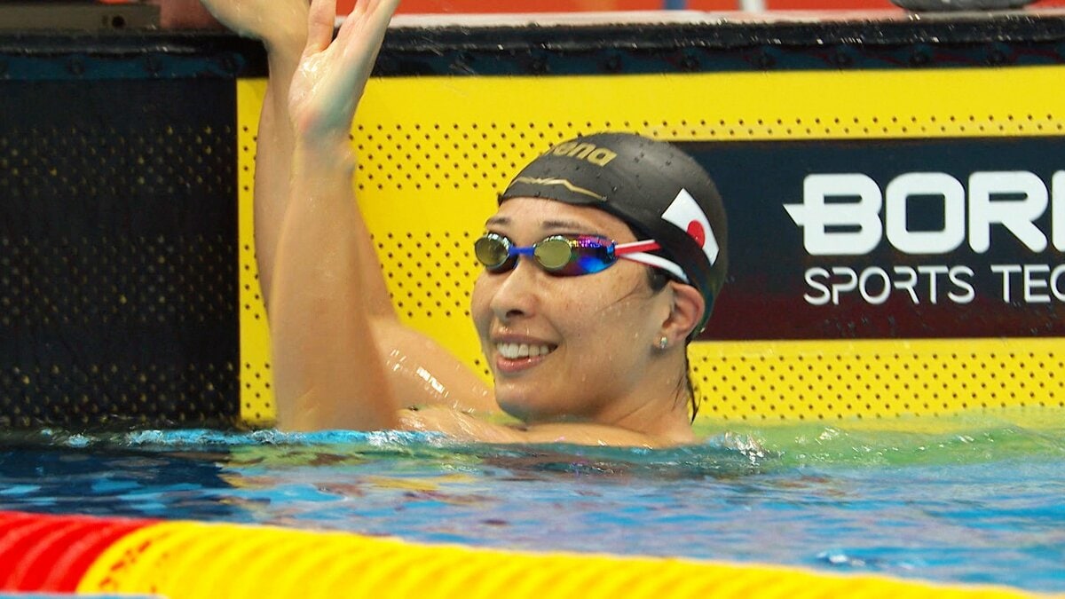 5大会連続メダルへ、鈴木聡美が30秒35の全体2位で決勝進出!加藤心冨も4位で決勝へ 女子50m平泳ぎ【アジア大会】