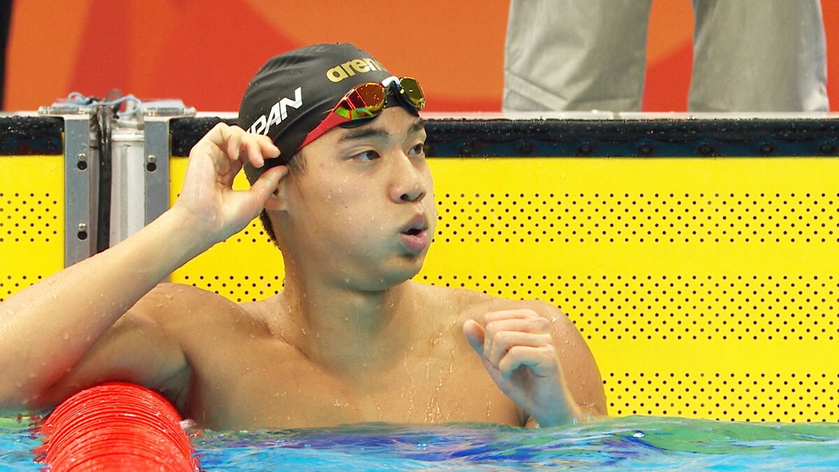 日本記録保持者・19歳の村佐達也が全体4位、前日本記録の松元克央は7位で決勝進出 男子100m自由形【アジア大会】