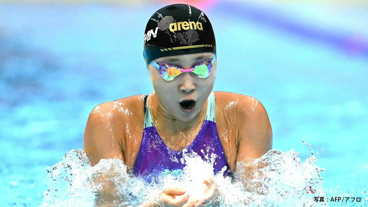 女子200m個メ 成田実生 2分10秒40で銅メダル 18年の大橋悠依以来、日本勢2大会ぶりの表彰台 金は中国13歳・于子迪【アジア大会】