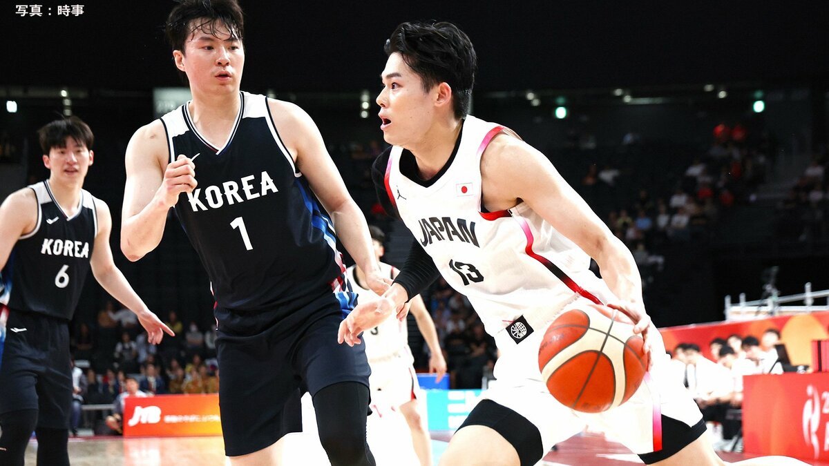 バスケ男子日本は銀メダル!64年ぶりの決勝進出も10点差で韓国に敗れる 金近廉「僕たちは優勝を目指していた」【アジア大会】