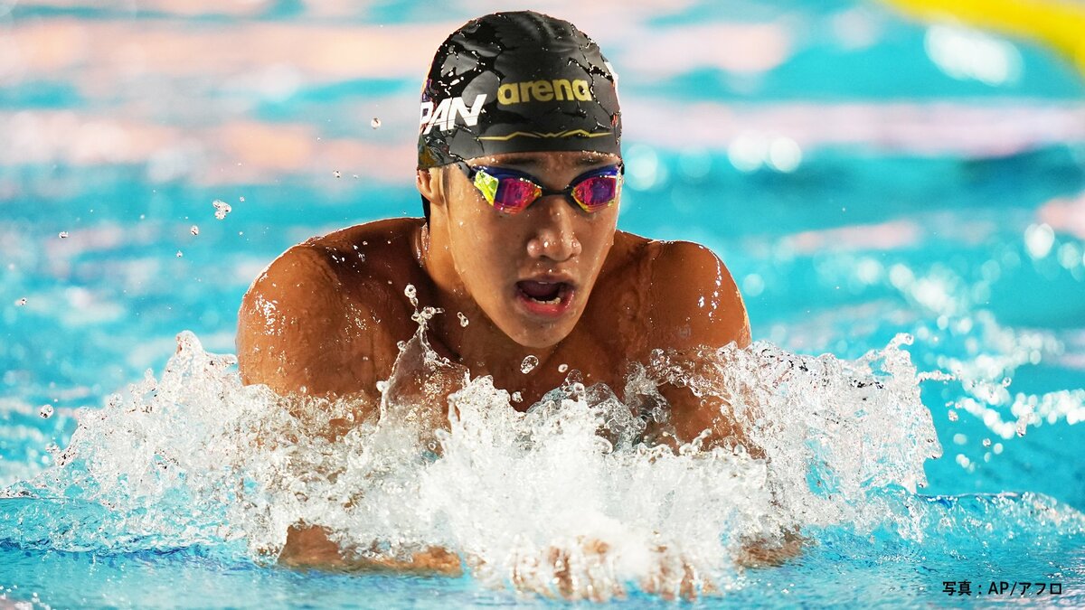 17歳の大橋信が男子100m平泳ぎ予選トップで決勝進出 女子200m個メの成田実生は全体3位、決勝で中国の13歳・于子迪と“直接対決”へ【アジア大会】