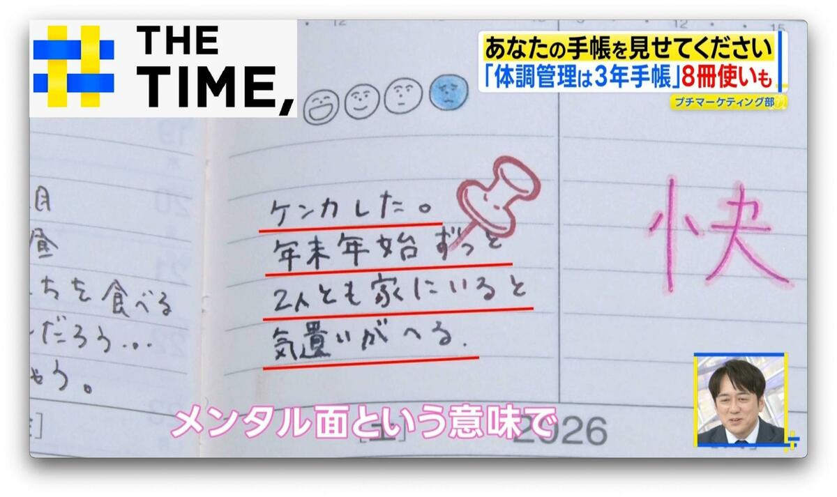 手帳に「1日の感謝」を綴ったり「8冊使い」という人も…あなたは手帳をどう使う?【THE TIME,】