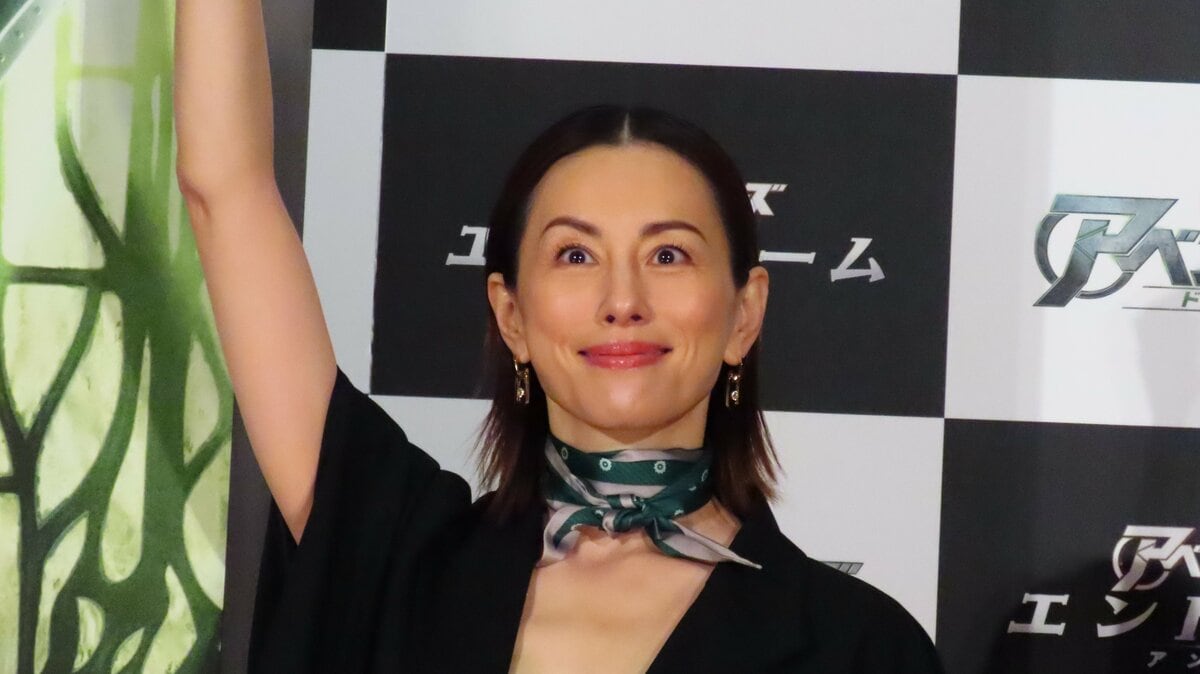 【ブラック・ウィドウ役日本版声優・米倉涼子】「なんで今日呼ばれているんだろう?」の本音に内田有紀がフォロー「米ちゃん、疑問に思わないで」