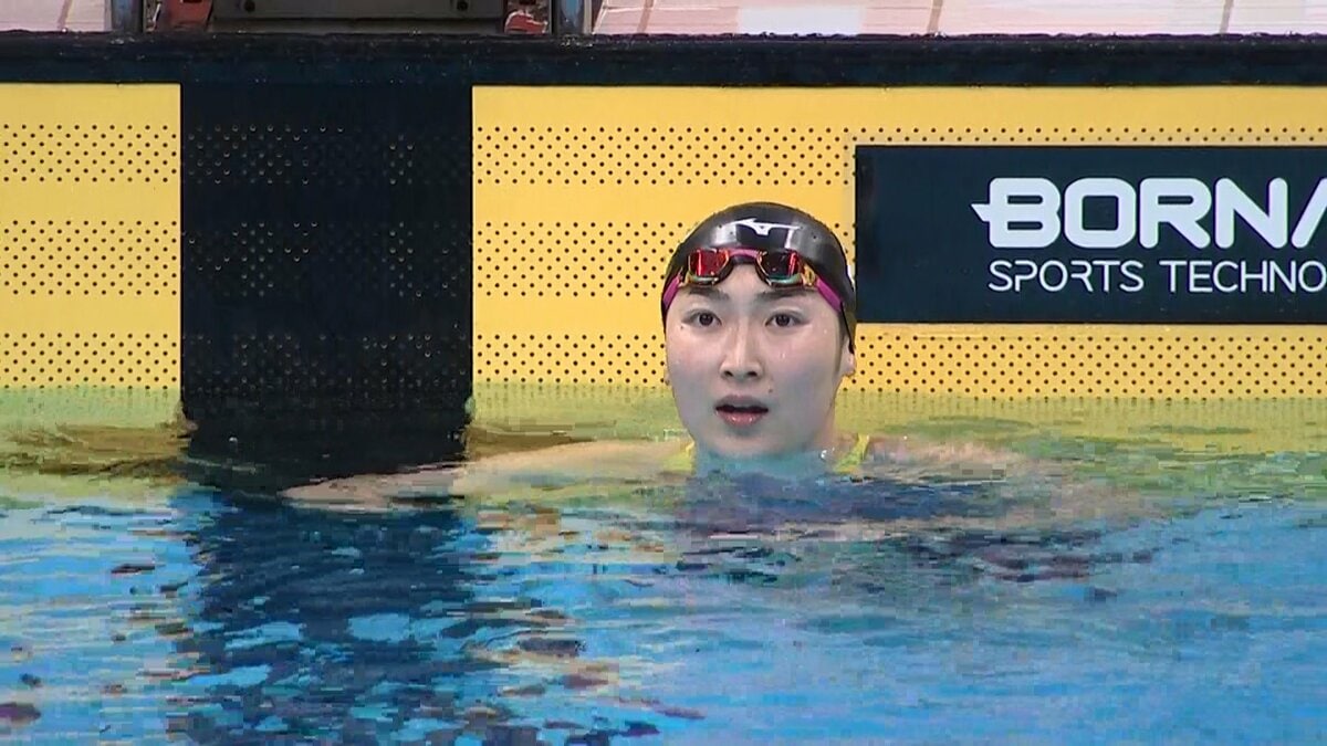 池江璃花子が今大会最初の種目、女子100mバタフライで5位「悔しいです」2大会ぶりのメダルならず【アジア大会】