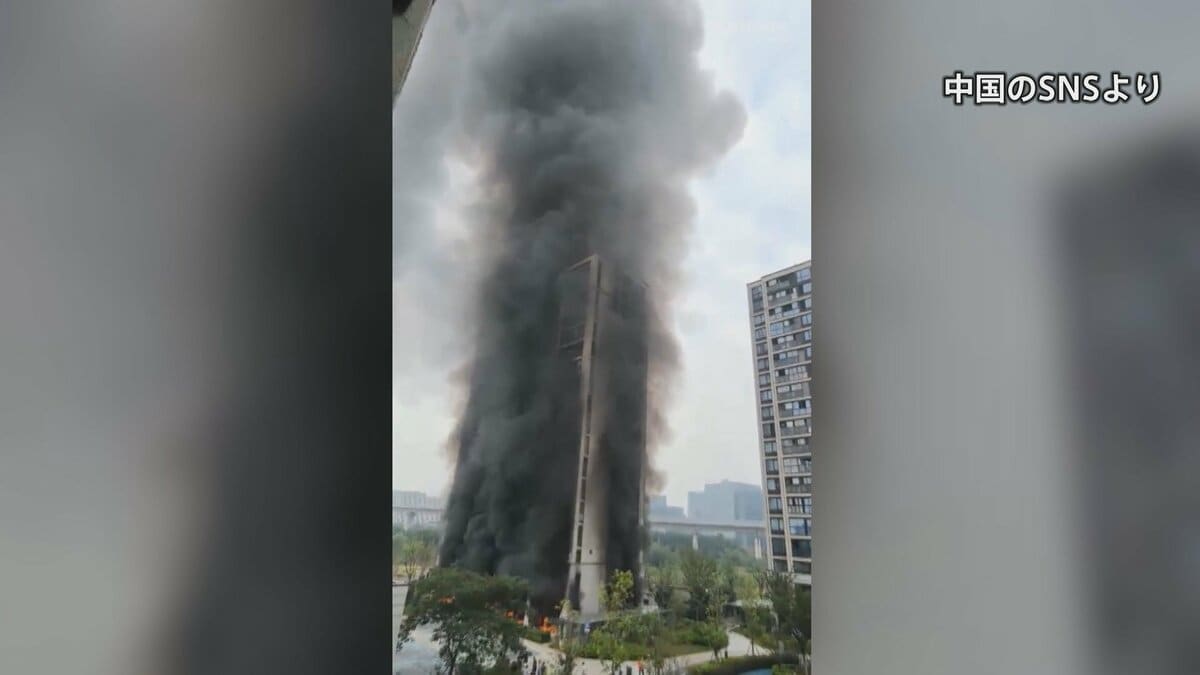 中国・浙江省杭州市のマンションの駐輪場で火災 当局はけが人なしと発表