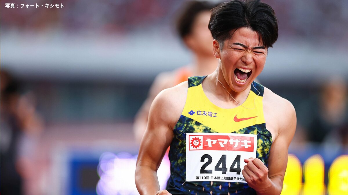 男子100メートル、日本王者・多田修平が10秒41で準決勝進出 小池祐貴も10秒33組2着で予選突破、予選トップは9秒台突入【アジア大会】