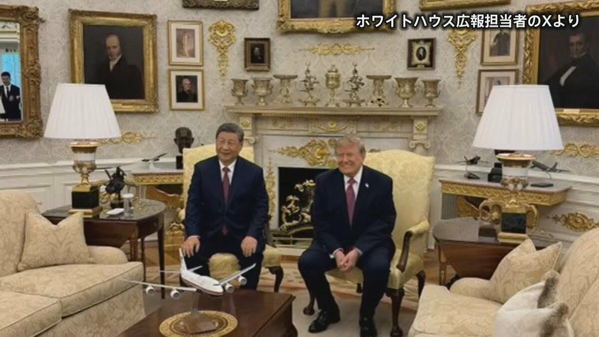【速報】「台湾問題を慎重に処理するよう期待」習近平国家主席 トランプ大統領との首脳会談で