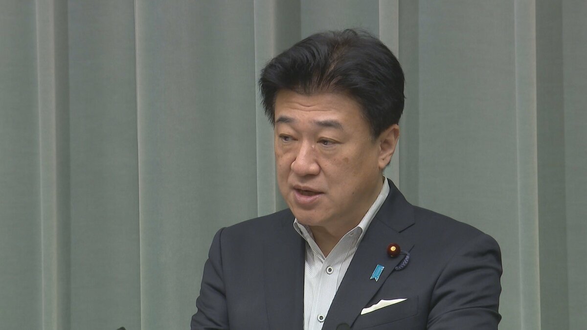 木原官房長官 台風25号について激甚災害指定の見込みと明らかに