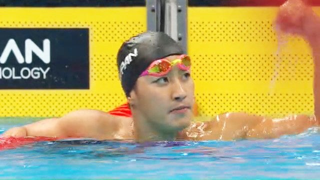 男子200m背泳ぎで西小野皓大が金メダル!「絶対勝ちたいと思っていた」 100m4位からリベンジの表彰台【アジア大会】