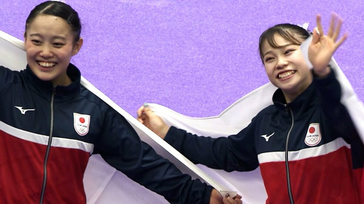 杉原愛子が床で金メダル！個人総合に続き2冠達成、西山実沙も銀で日本勢ワンツーフィニッシュの快挙【アジア大会・体操女子種目別】