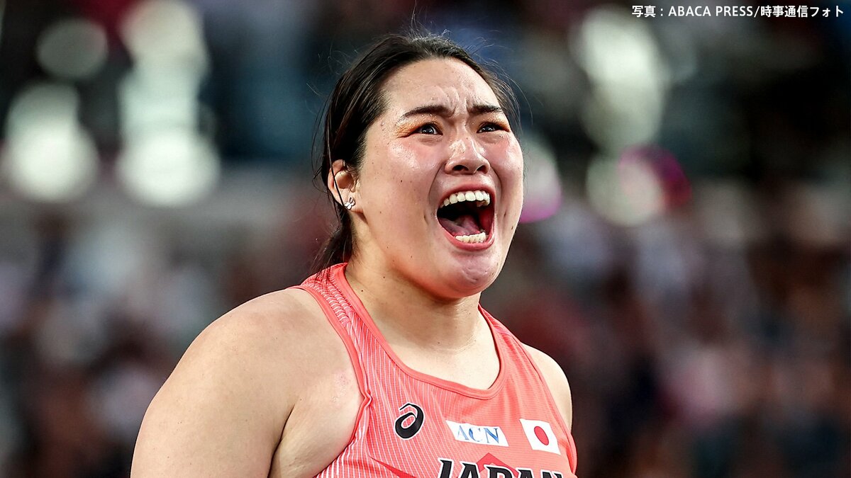 北口榛花が銀メダル、武本紗栄が銅メダルでダブル表彰台!金メダルは70m46のビッグスローで中国の新星・嚴子怡【アジア大会・女子やり投】