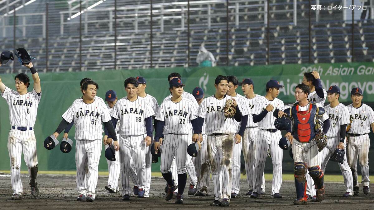侍ジャパンが銀メダル 32年ぶりアジア制覇にあと一歩届かず 韓国との再戦に競り負け5連覇許すも堂々の戦い【アジア大会】