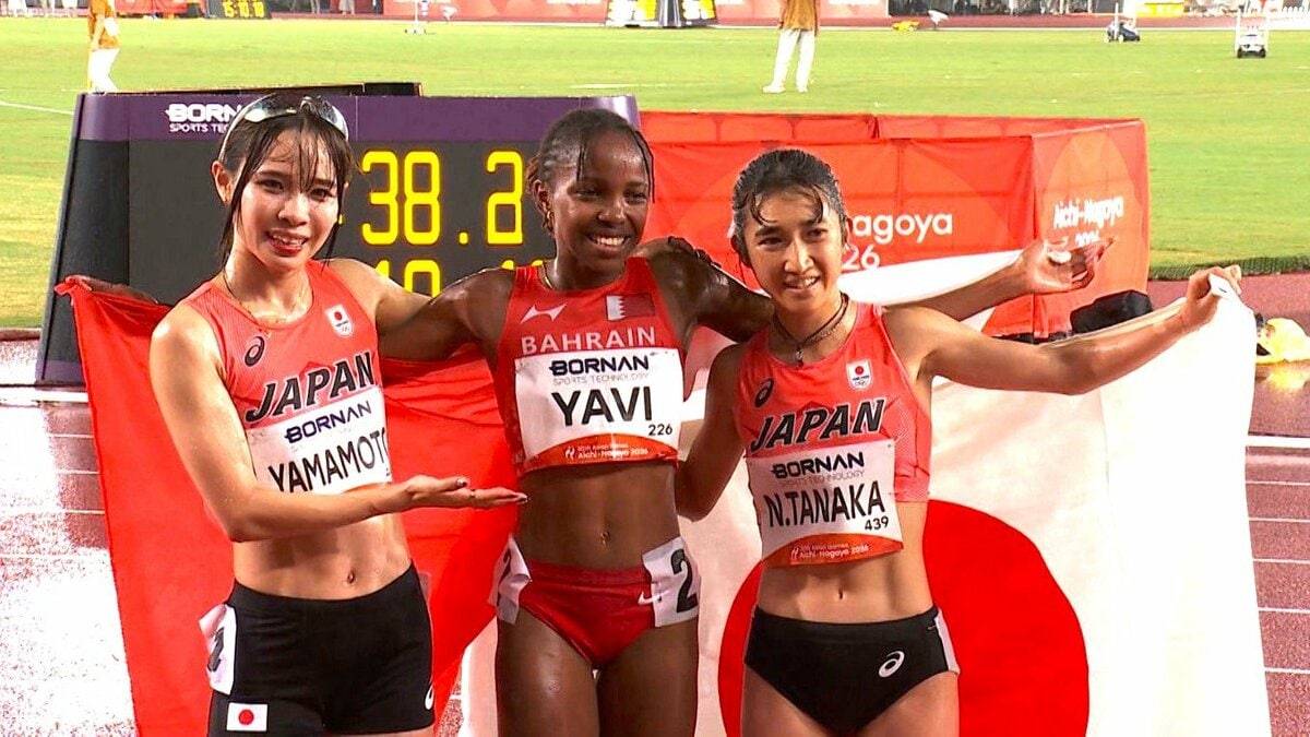 田中希実、5000mは銀で今大会出場3種目全てでメダル獲得の快挙!山本有真は4位【アジア大会】