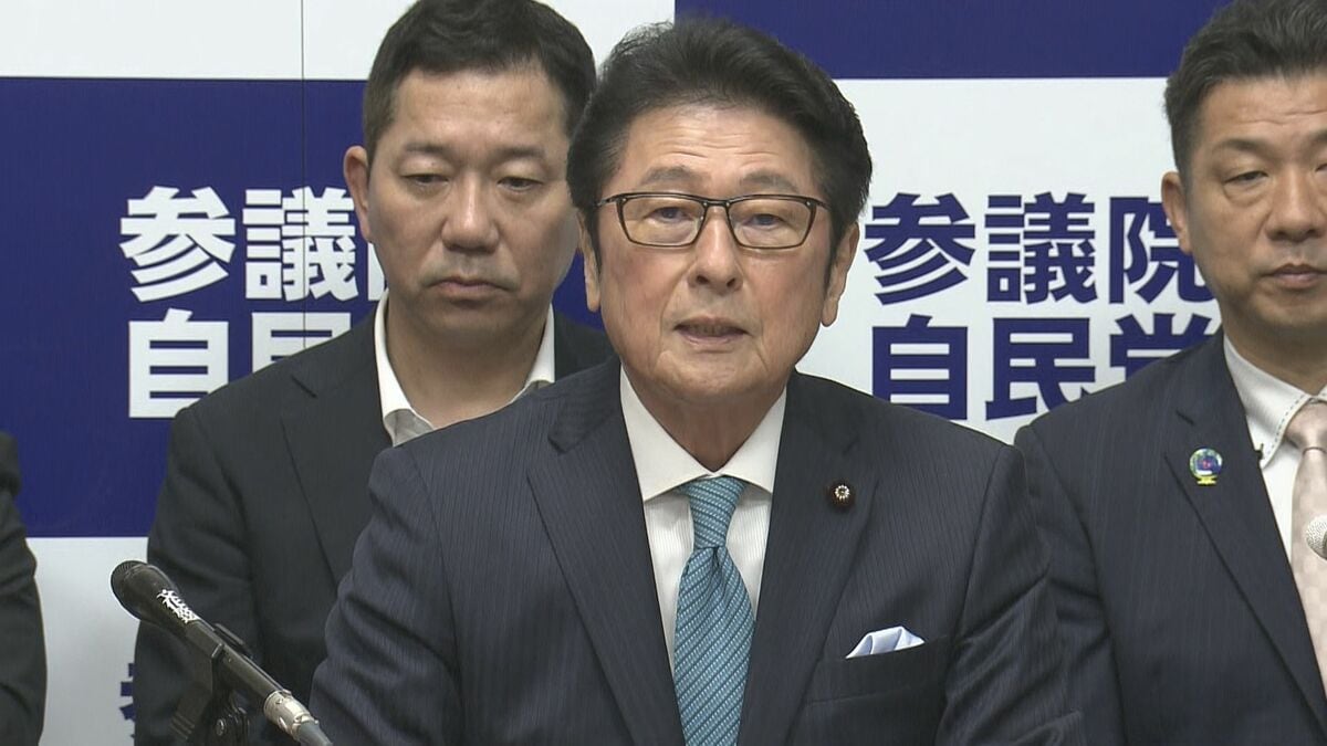 自民党・松山参院会長　国民民主党との連携「将来的には連立も視野に意思疎通を」
