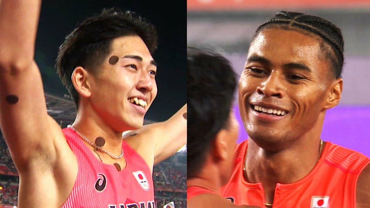 【アジア大会10日目】日本勢メダル総数183個に 20歳の落合晃が大会新で日本勢64年ぶりの金メダル マイル侍は12年ぶりの頂点に