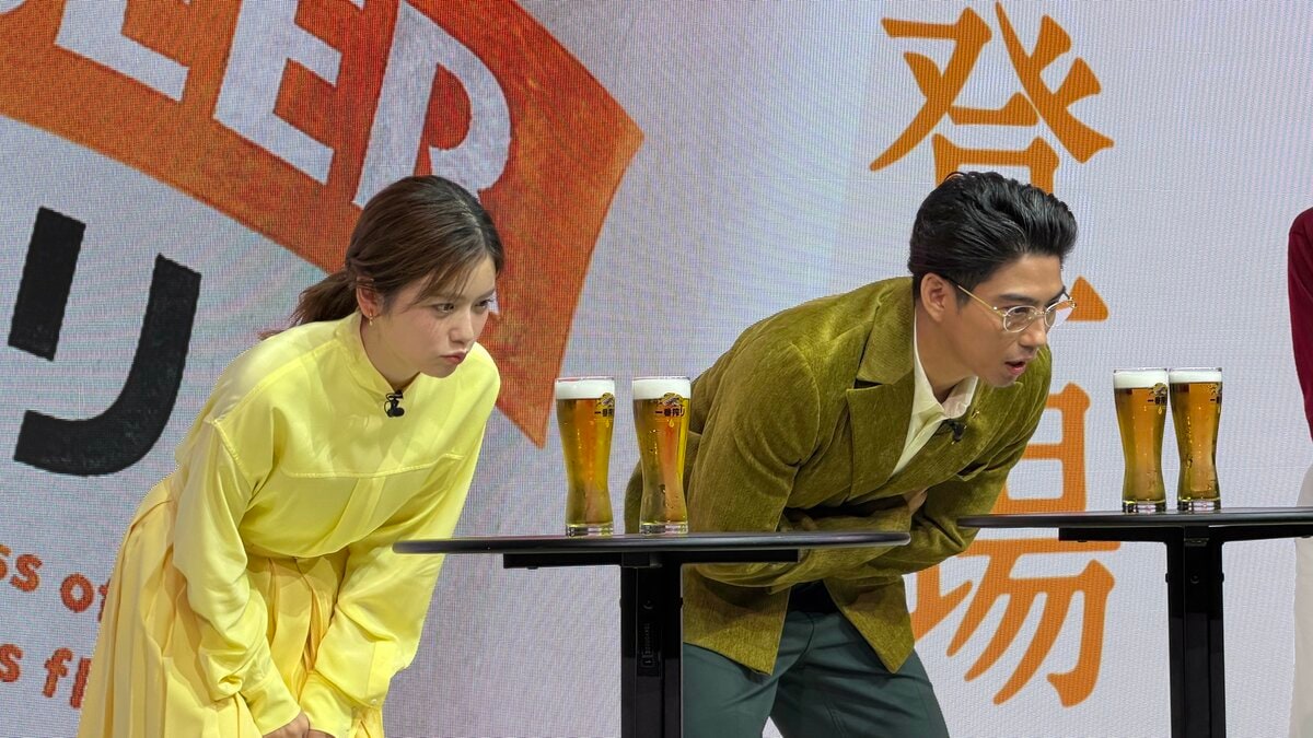CM降板の危機に戦慄【小芝風花・賀来賢人】〝変なこと言うからドキドキする笑〟有村架純ビールCM初出演〝冷蔵庫に入っていたので嬉しい〟