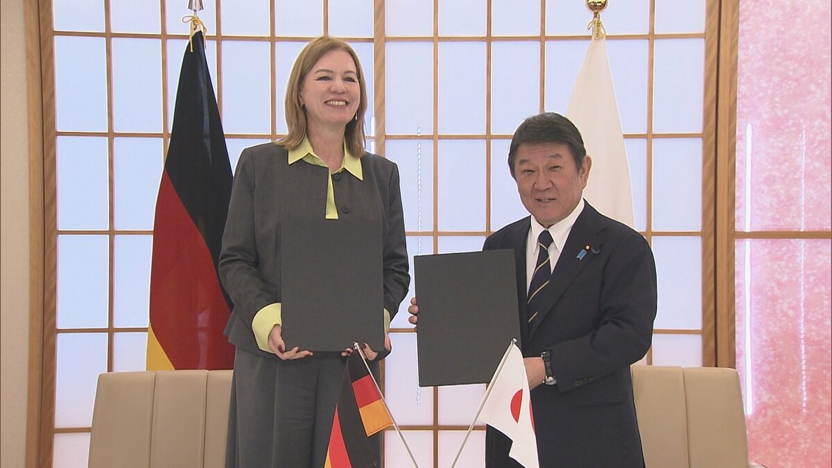 外務省、ドイツとの「自国民保護に関する覚書」に署名 有事の邦人保護など円滑化へ