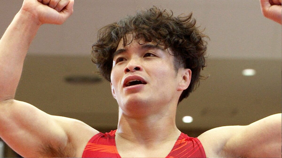レスリング鈴木絢大が銅メダル!前回大会に続き2大会連続の表彰台【アジア大会】