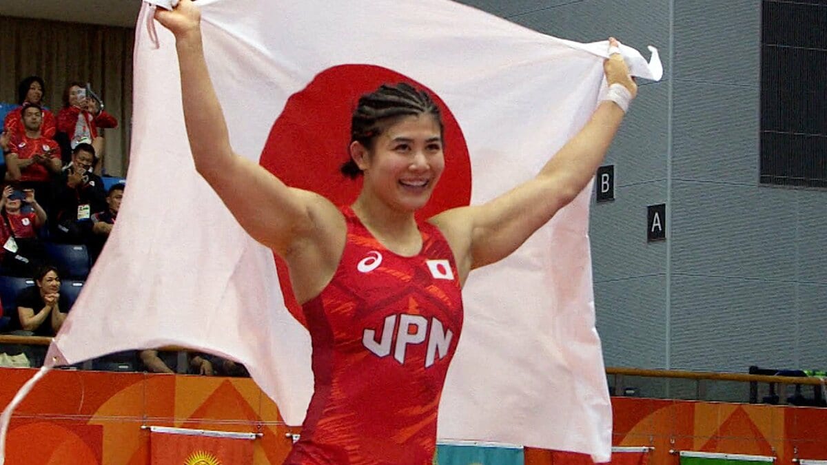 パリ五輪銅メダリスト尾﨑野乃香が金メダル!前回大会の銀を超え、アジアの頂点へ【アジア大会・レスリング】