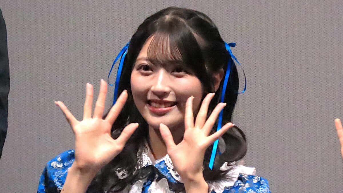 【 AKB48・佐藤綺星（さとう・あいり） 】「綺星おねえちゃん」の呼びかけに悶絶　映画初主演に喜び「巨大な佐藤綺星が観られる」