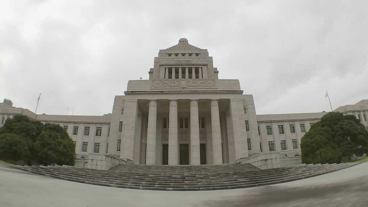 きょう臨時国会召集　食料品の消費税減税や衆議院の議員定数削減めぐる扱い焦点　会期は69日間