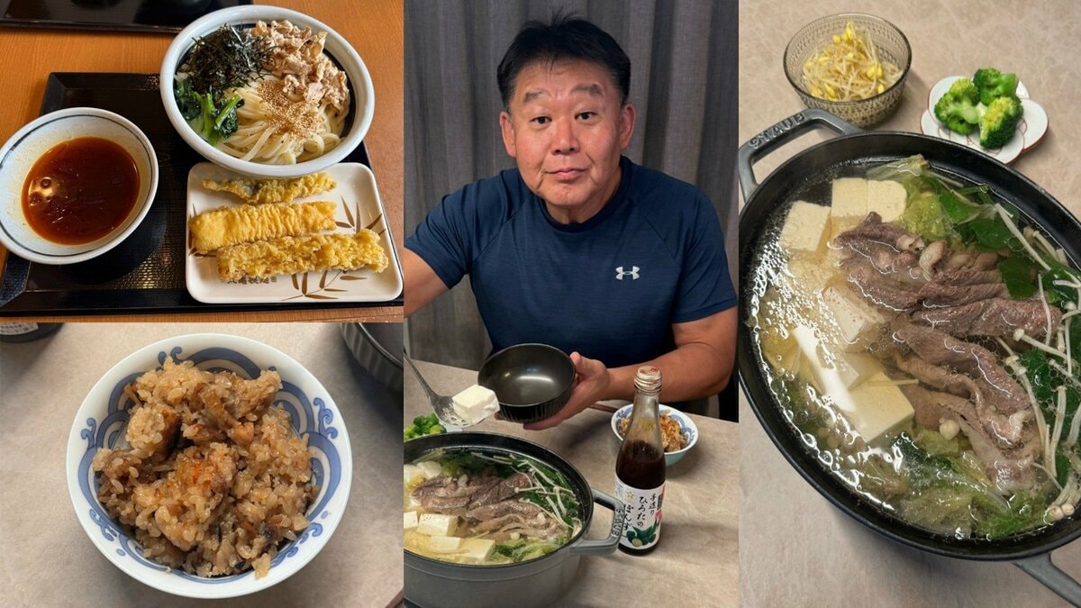 【 花田虎上 】 「旨辛豚つけ汁うどん」2玉をペロリ 夕食は「ひろたのポン酢」で牛肉たっぷり湯豆腐堪能にファン「美味しそうお肉いっぱい」