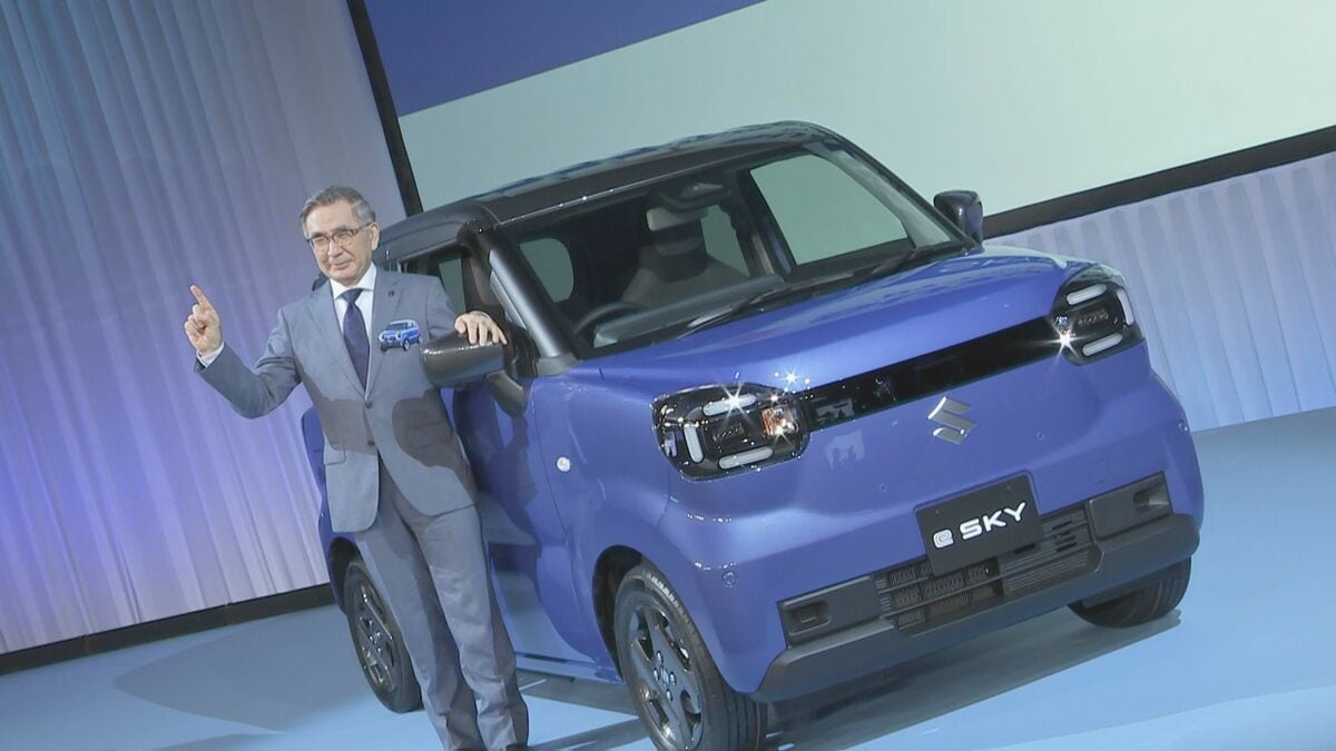 スズキ初の軽乗用EV「eSKY」を発表 1回の充電で310km走行 最安価格でガソリン車からの乗り換え狙う