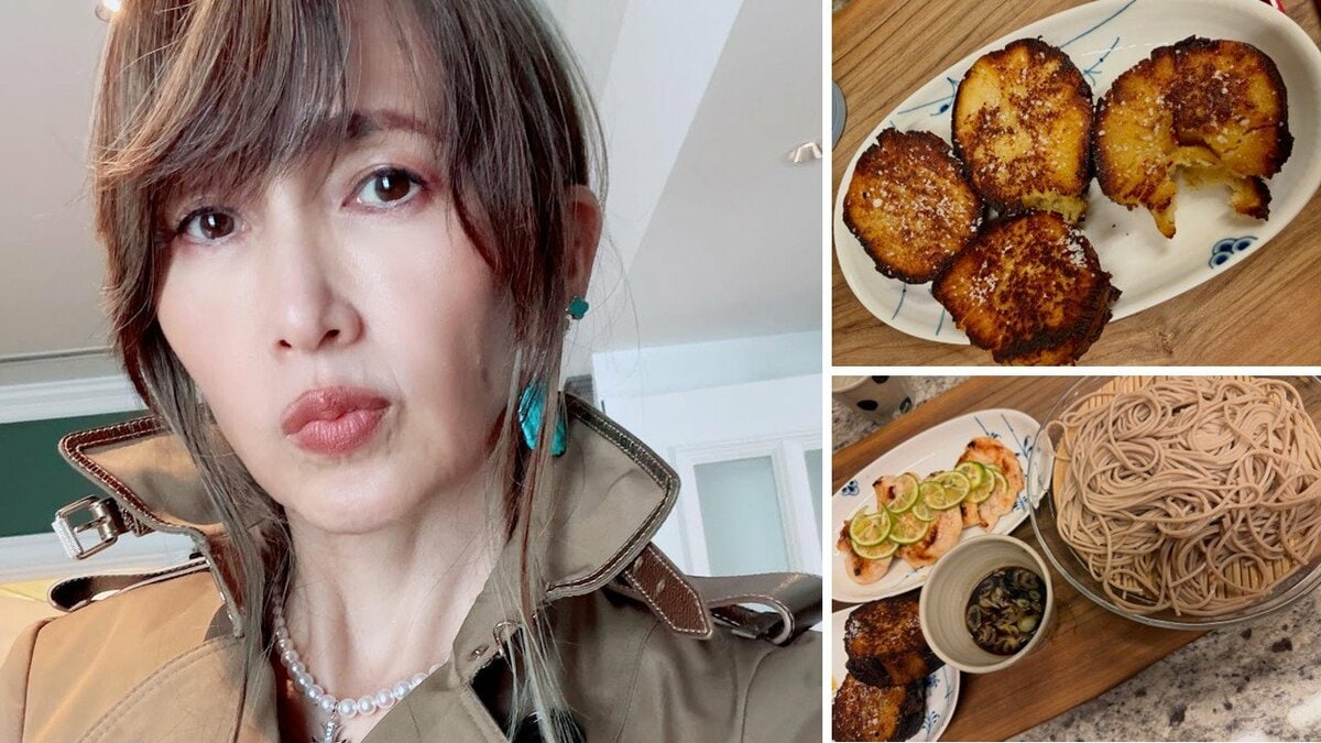 【 工藤静香 】手料理公開に「木村家の食卓が見れてうれしい」の声 「次女が上手に焼いてくれます」Kōki,さんも一緒に調理