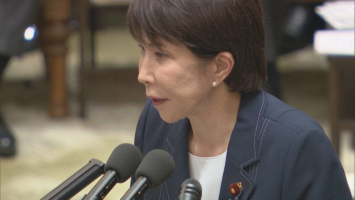 高市総理「何もやっていないのに自分を大きく見せようとした」 簗大臣の発言を批判