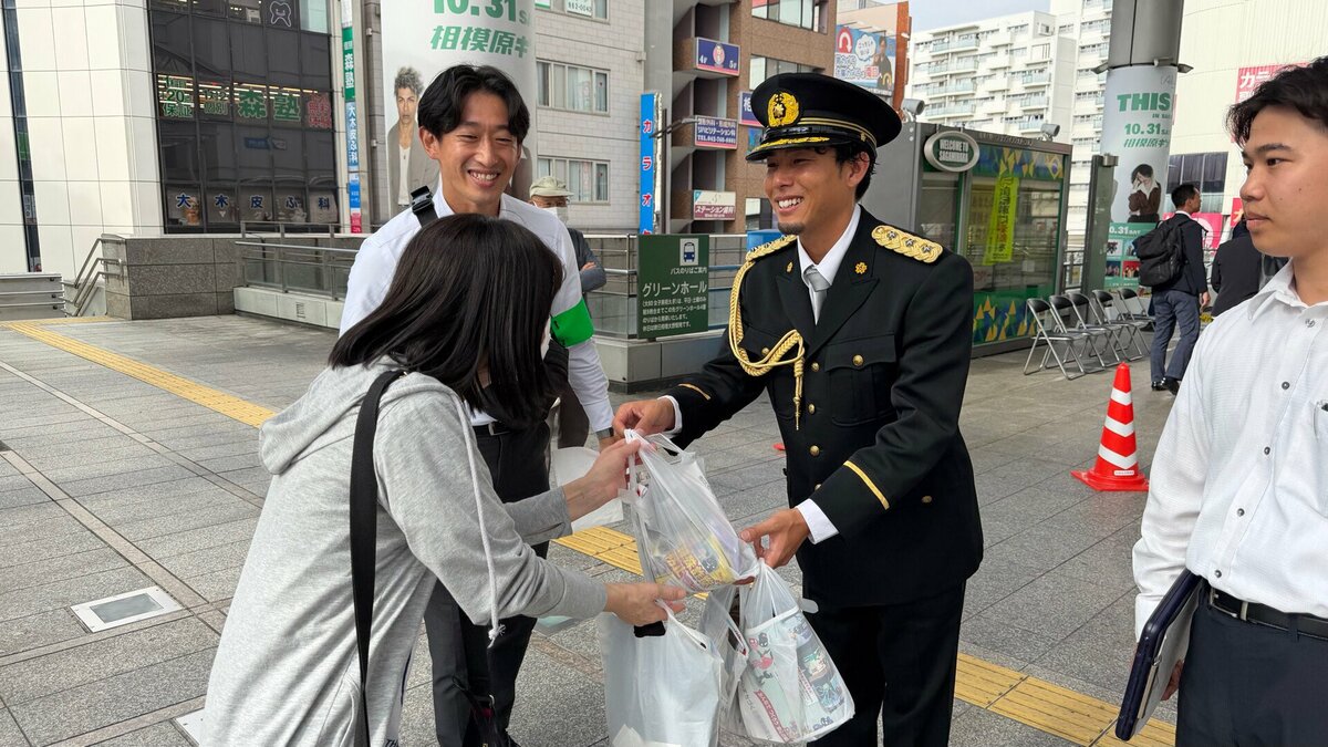 元プロサッカー選手の森保翔平さんが「旬間防犯大使」に 相模原市で詐欺や闇バイトへの注意を呼びかけ 神奈川県警