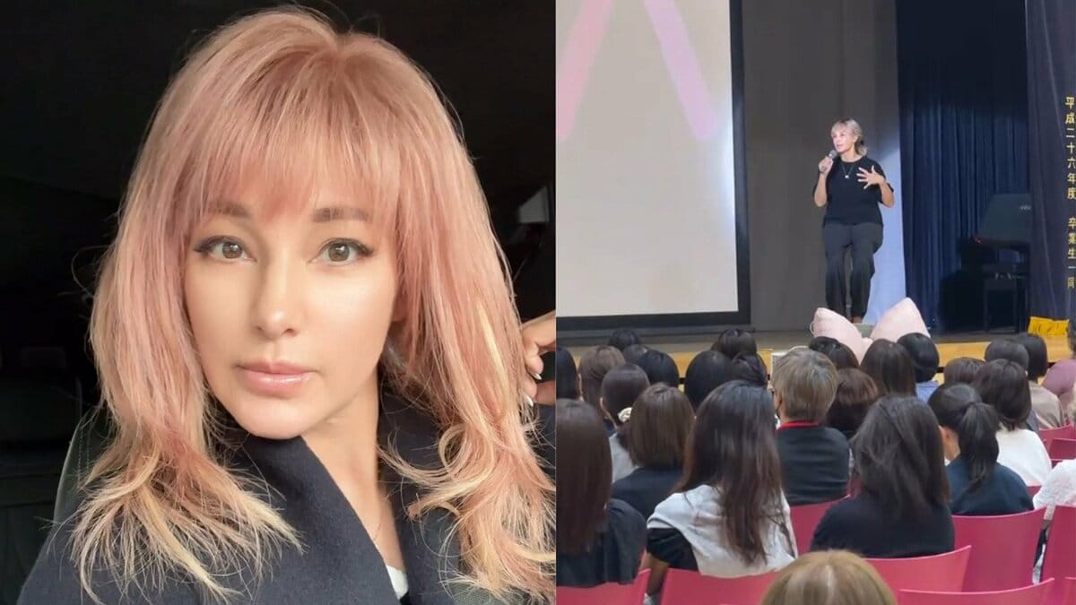 【 がんサバイバー 】梅宮アンナさん 高校で保護者向け講演 切除範囲「23cm」の現実や保険の大切さ訴える 「私達がんサバイバーが声をあげていく必要がある」
