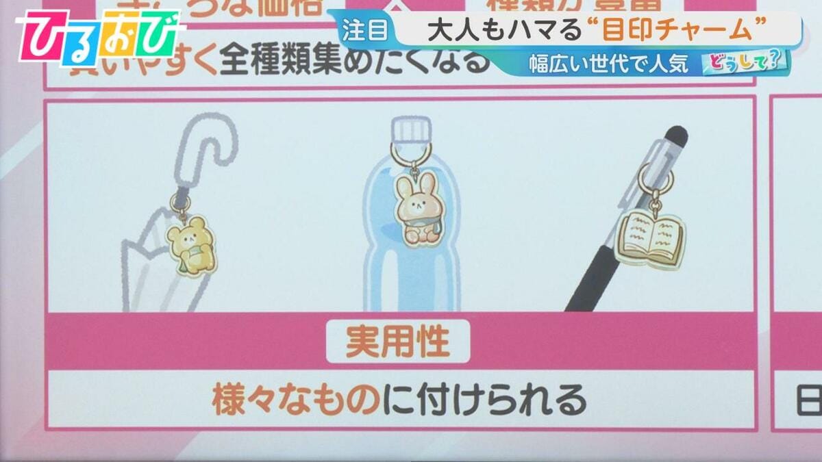 抽選販売やカスタマイズも…空前の大ブーム『目印チャーム』子どもも大人もハマる理由【ひるおび】