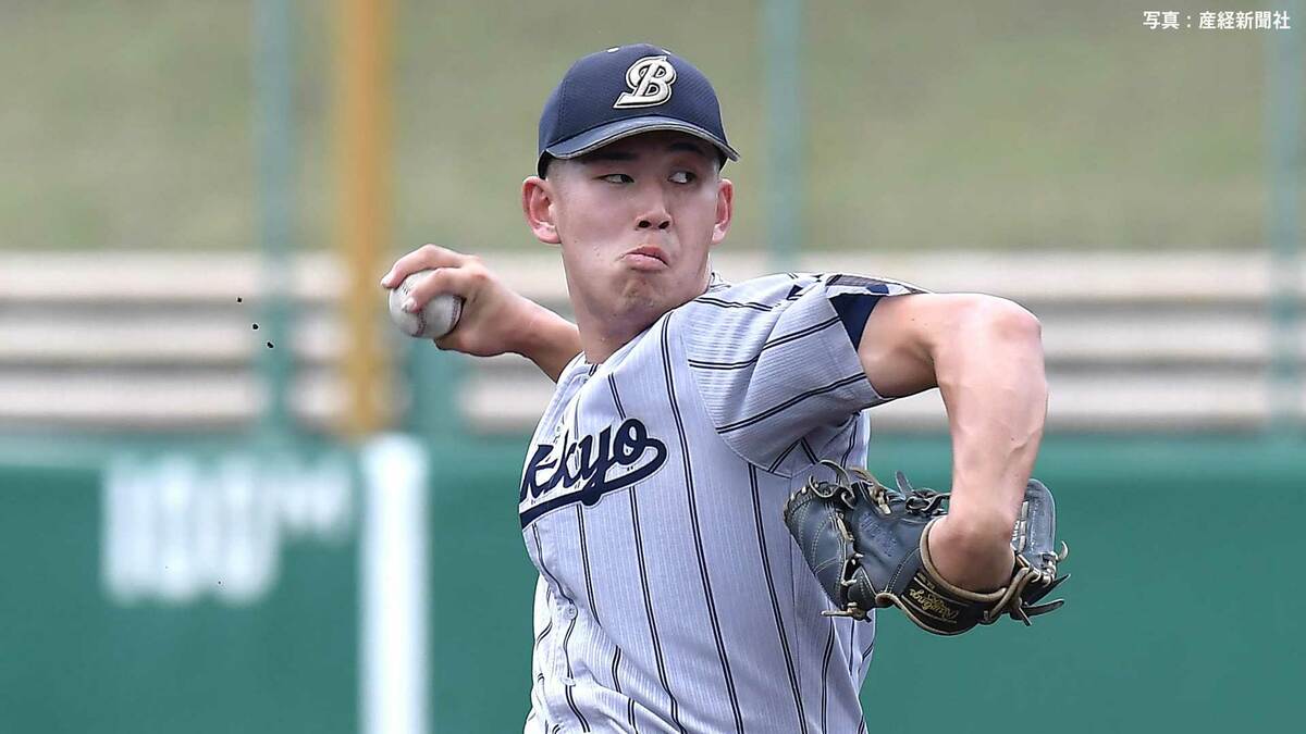 【ドラフト】佛教大・野村亮輔「プロ一本」の覚悟 38回連続無失点の最速152キロ右腕が野球未経験の父と歩んだ夢への道