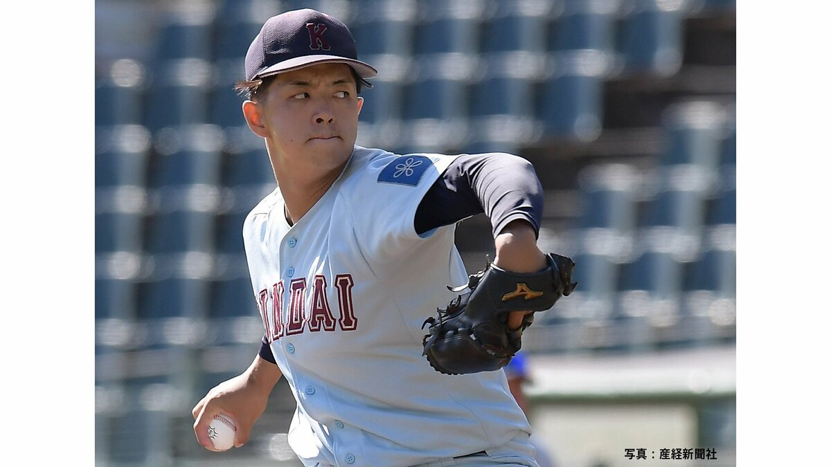 【ドラフト】最速156キロの剛腕・近大エース宮原廉「近大4年間でプロになる」 山本由伸や松井裕樹を参考に “ボール遊び”からプロの道へ