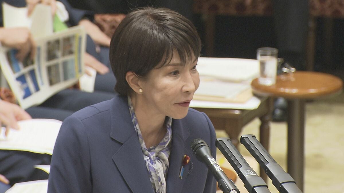 【速報】高市総理 外食産業支援でプレミアム商品券なども検討
