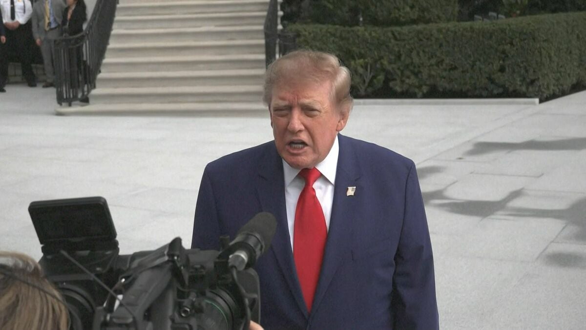 対ロシア制裁法の実施を見送り　トランプ大統領が表明 「アメリカの国益にかなう」と主張　ロシア産原油の上位輸入国への関税措置などを定める