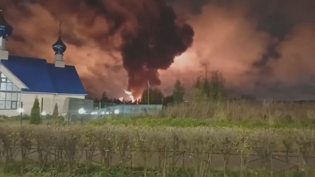 ロシア第2の都市にドローン攻撃　1人死亡5人負傷　隣接州には過去最大規模の攻撃