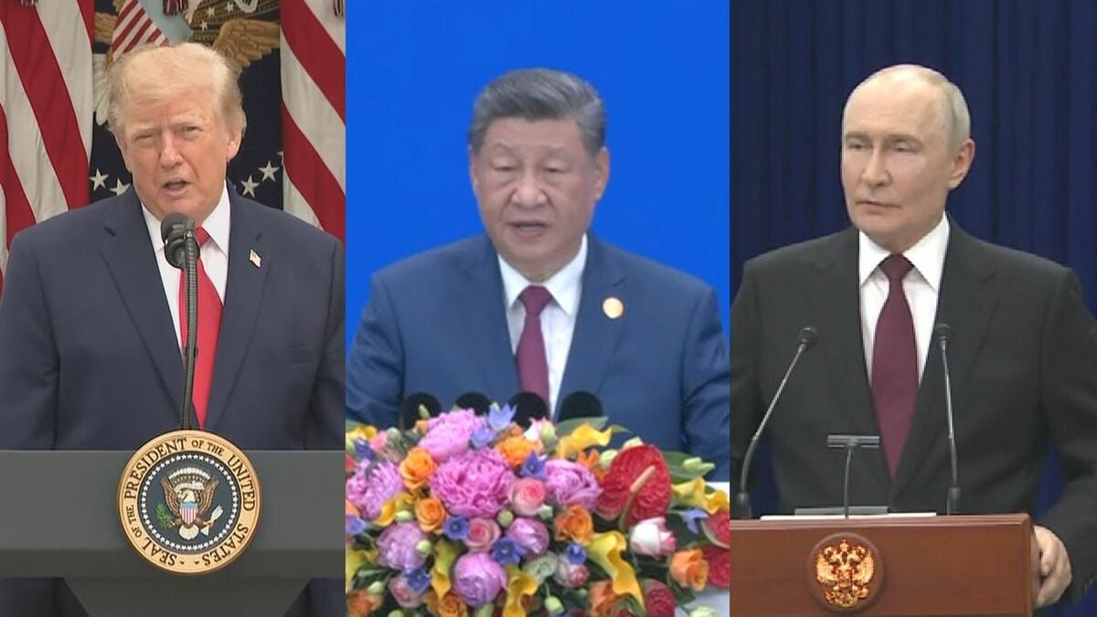 トランプ大統領 米中ロ首脳会談の開催に前向きな姿勢を示す 主題は“核軍縮”と主張 ウクライナ情勢も協議の考え