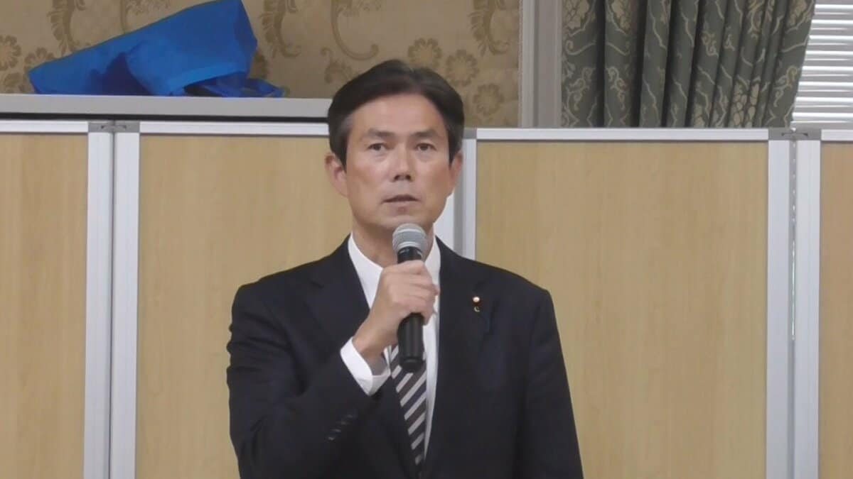 民改・後藤国対委員長「お金返せば済む問題ではない」 武部農水大臣めぐる一部週刊誌報道めぐり